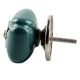 Solid Forest Green Square Ceramic Furniture Knob Online